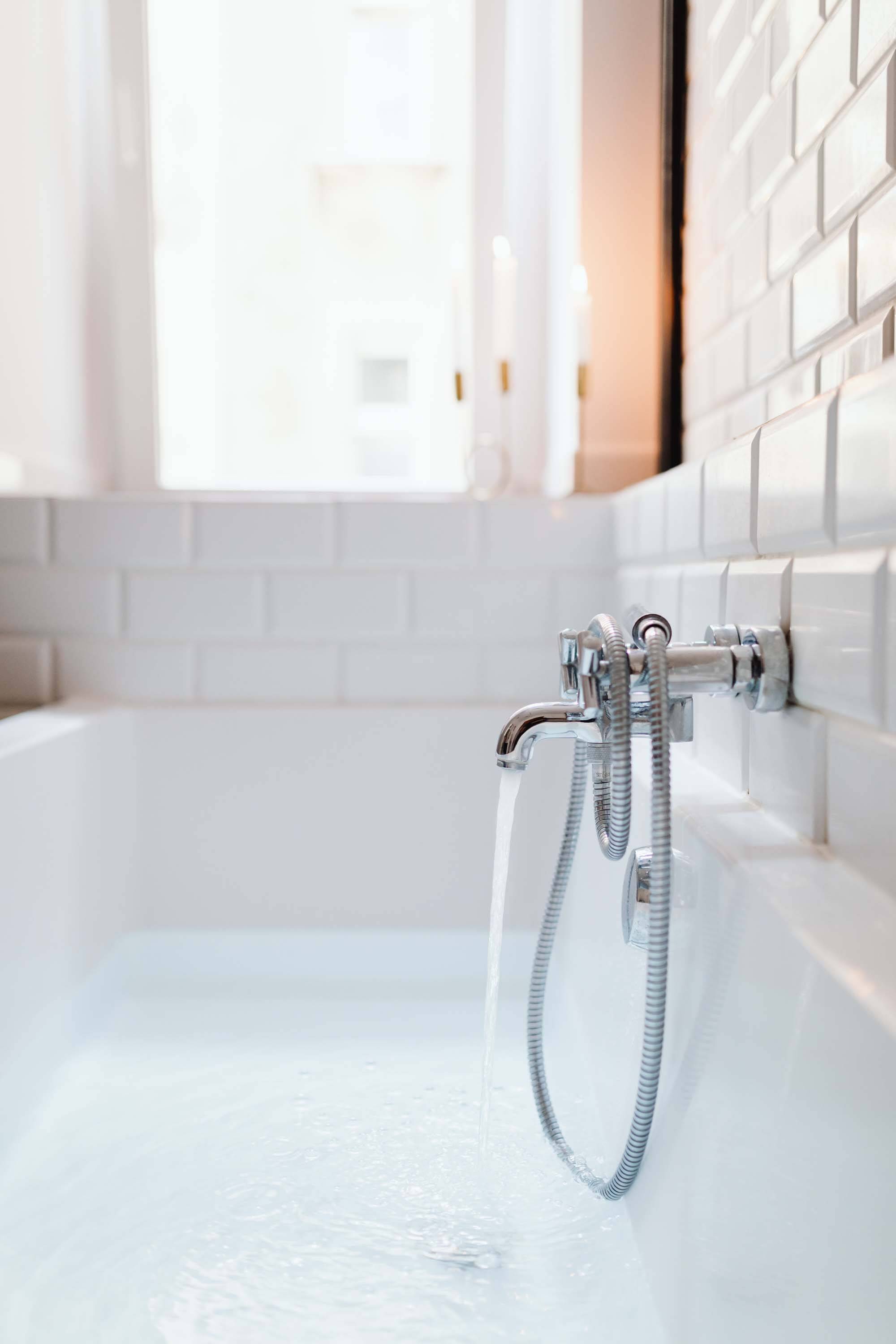 Bathroom Dish Tiling